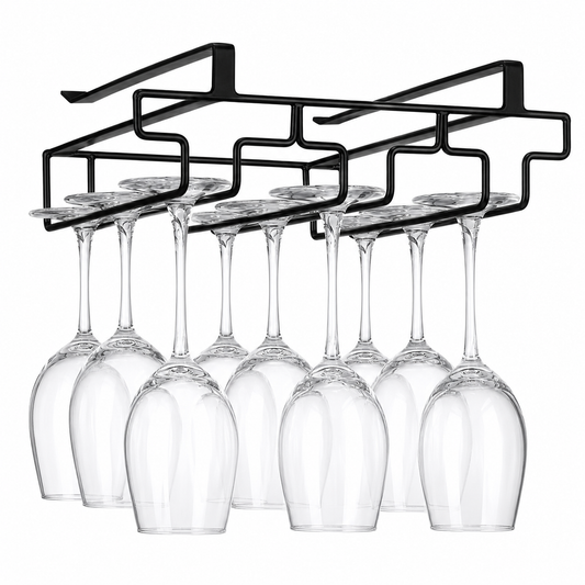 Inverted Glass Rack Kitchen Storage Metal Pakistan