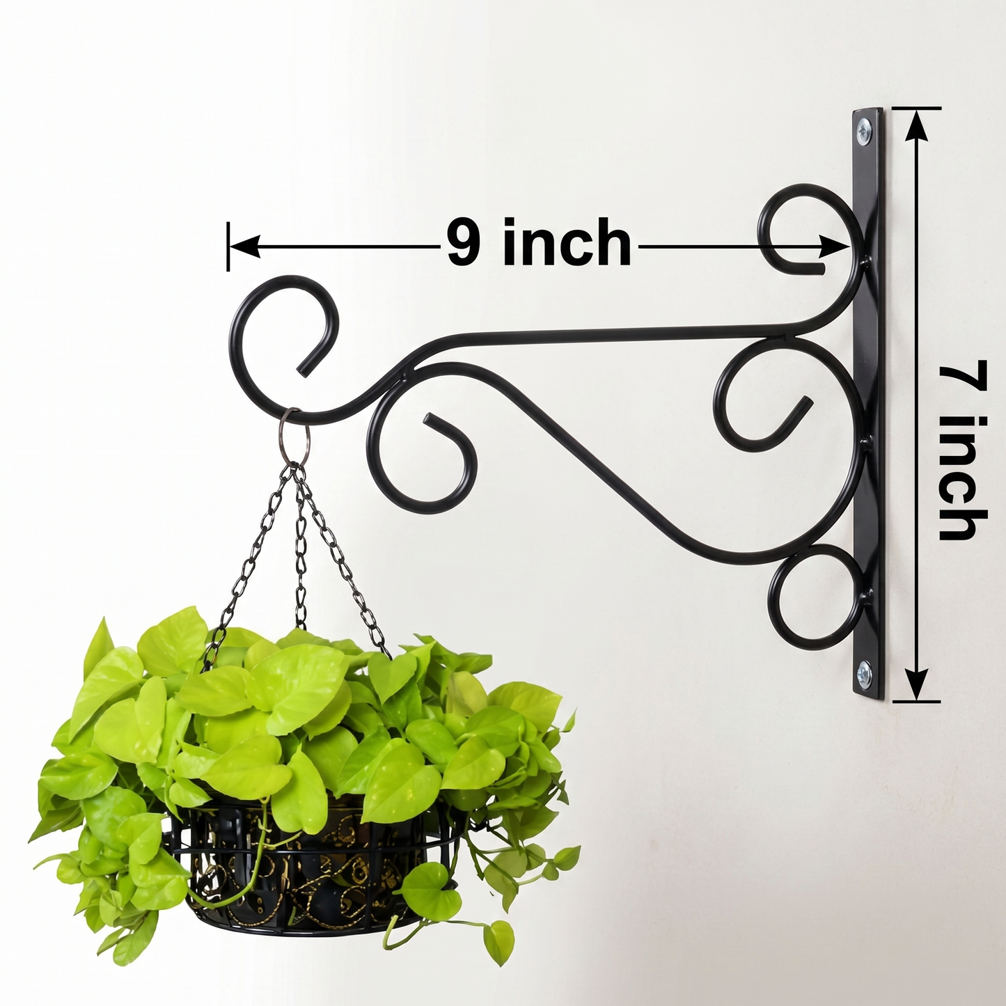 Pot Hanger Size Chart Wall Mount Organizer SEW Markaz