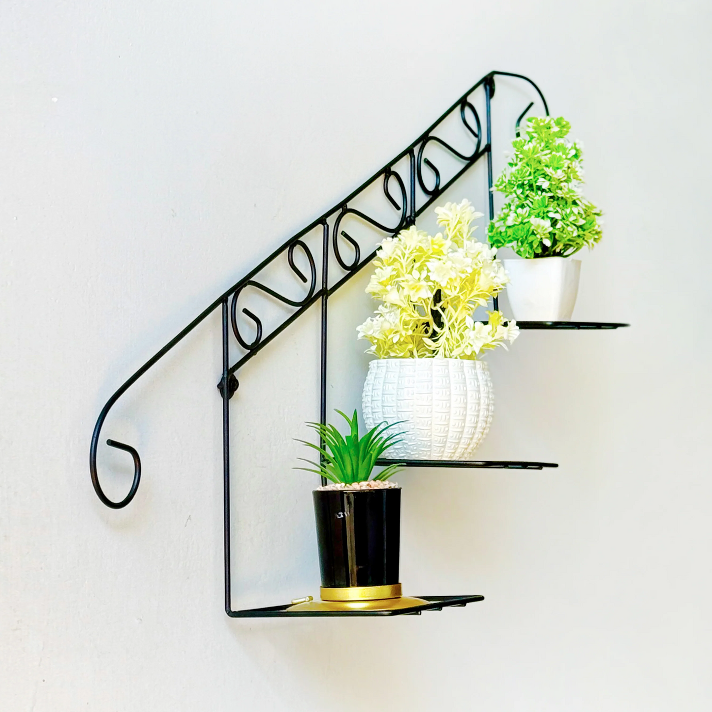 Staircase Floral Display Basket Wall Mount Karachi