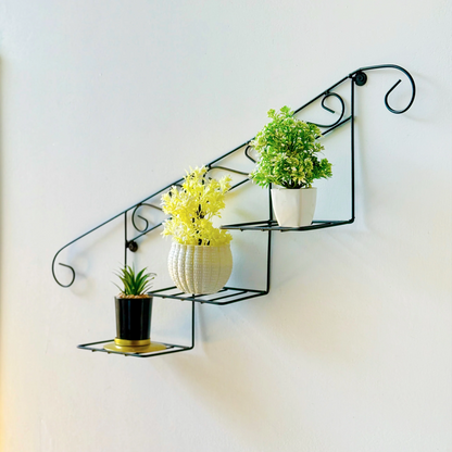 Staircase Floral Display Wall Basket Metal Karachi