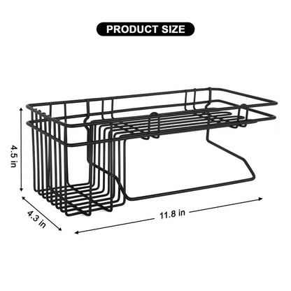 Convenient Bathroom Caddy Wall Mount Space Saver SEW Markaz