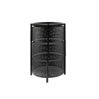 Counter Top Vegetable Trolley Round Metal SEW Markaz