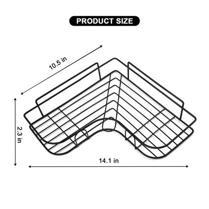 Metal Corner Shelf Bathroom Organizer SEW Markaz