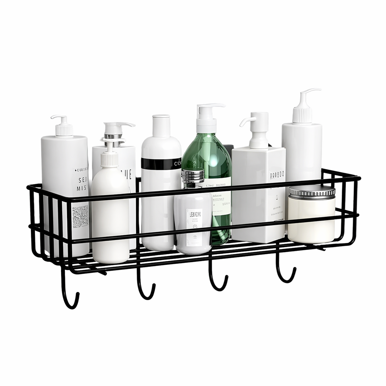 Rectangle Metal Stand Hooks Organizer Pakistan