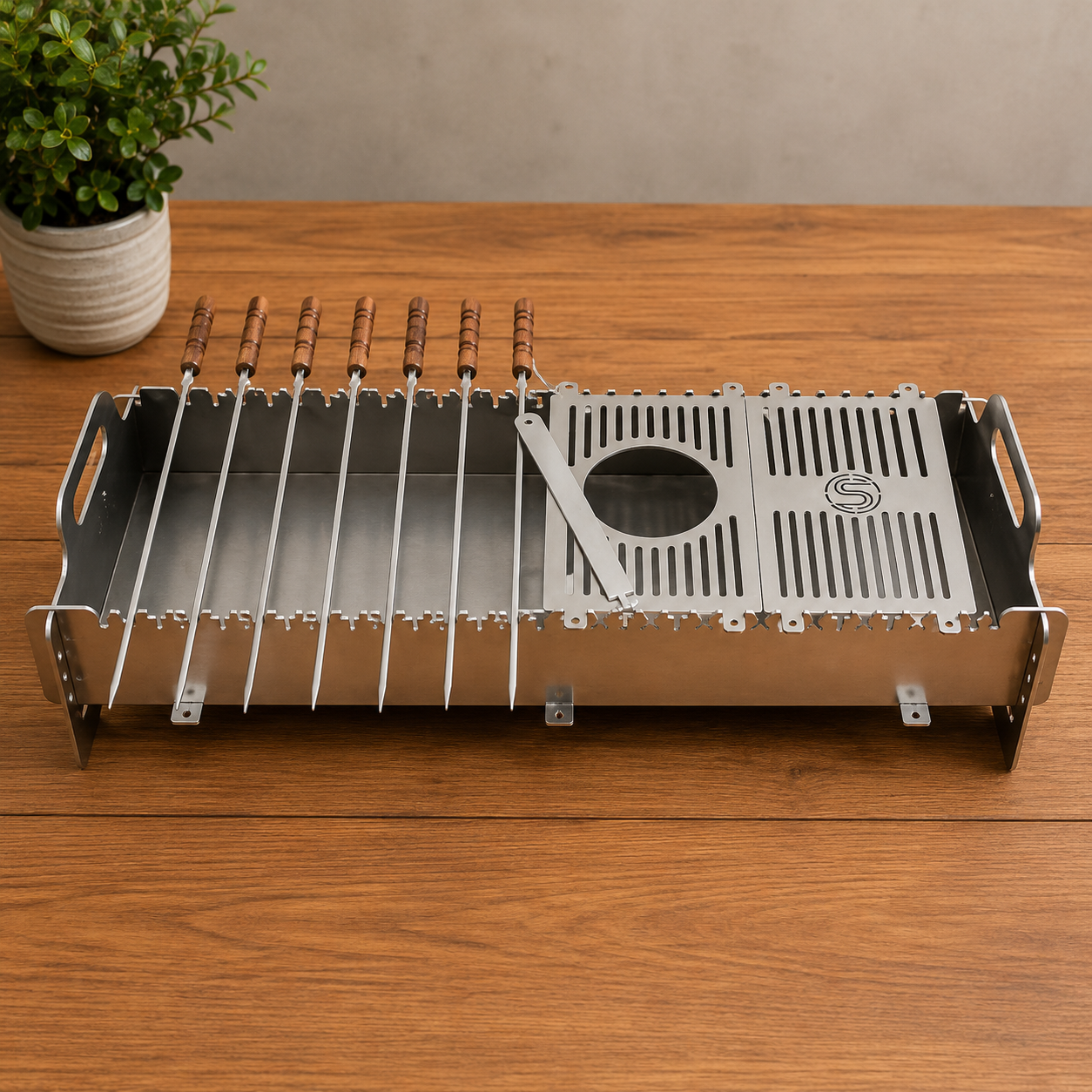 Laser Cut BBQ Grill Premium Outdoor Pakistan