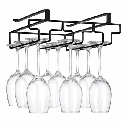 Inverted Glass Rack Kitchen Storage Metal Pakistan