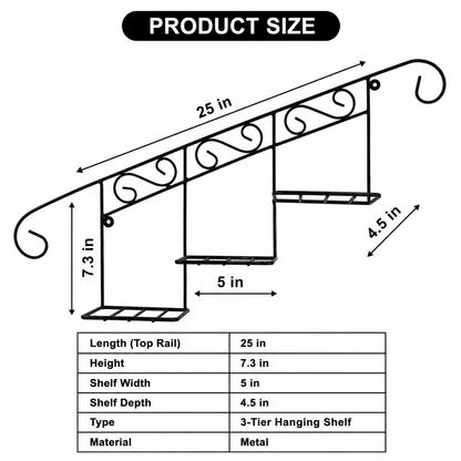 Floral Display Wall Basket Staircase Design Pakistan