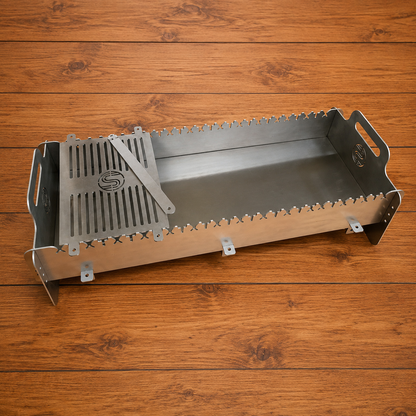 Premium BBQ Grill Laser Cut Stainless Steel SEW Markaz