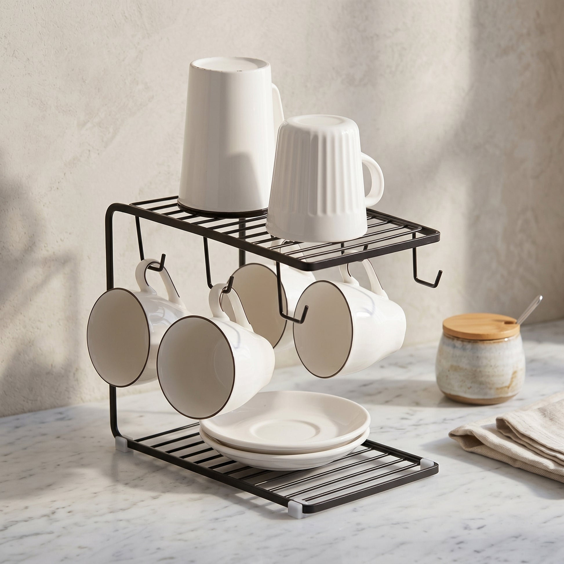 Coffee Cup Stand Kitchen Organizer Metal Karachi