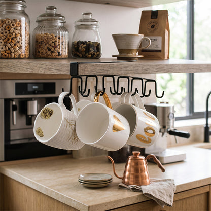 Metal Cup Holder Cabinet Mount Kitchen Space Saver Pakistan