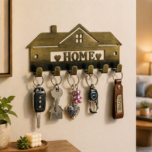 Key Holder Wall Mounted Entryway Organizer Metal Karachi