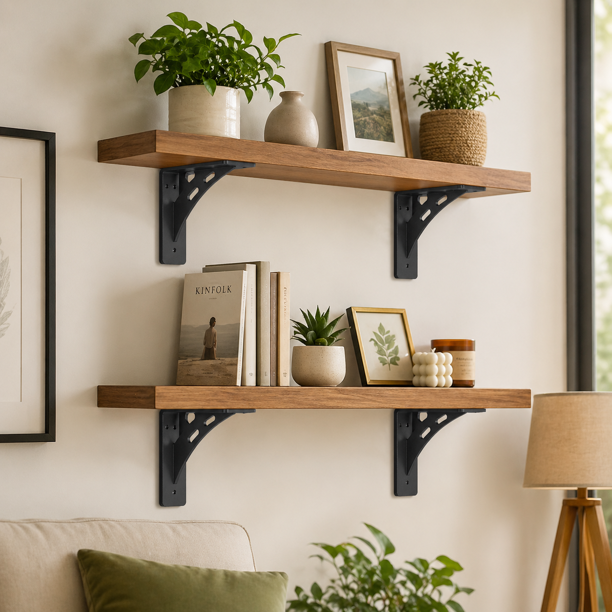Heavy Duty Mantel Brackets Wooden Shelf Support Metal Karachi