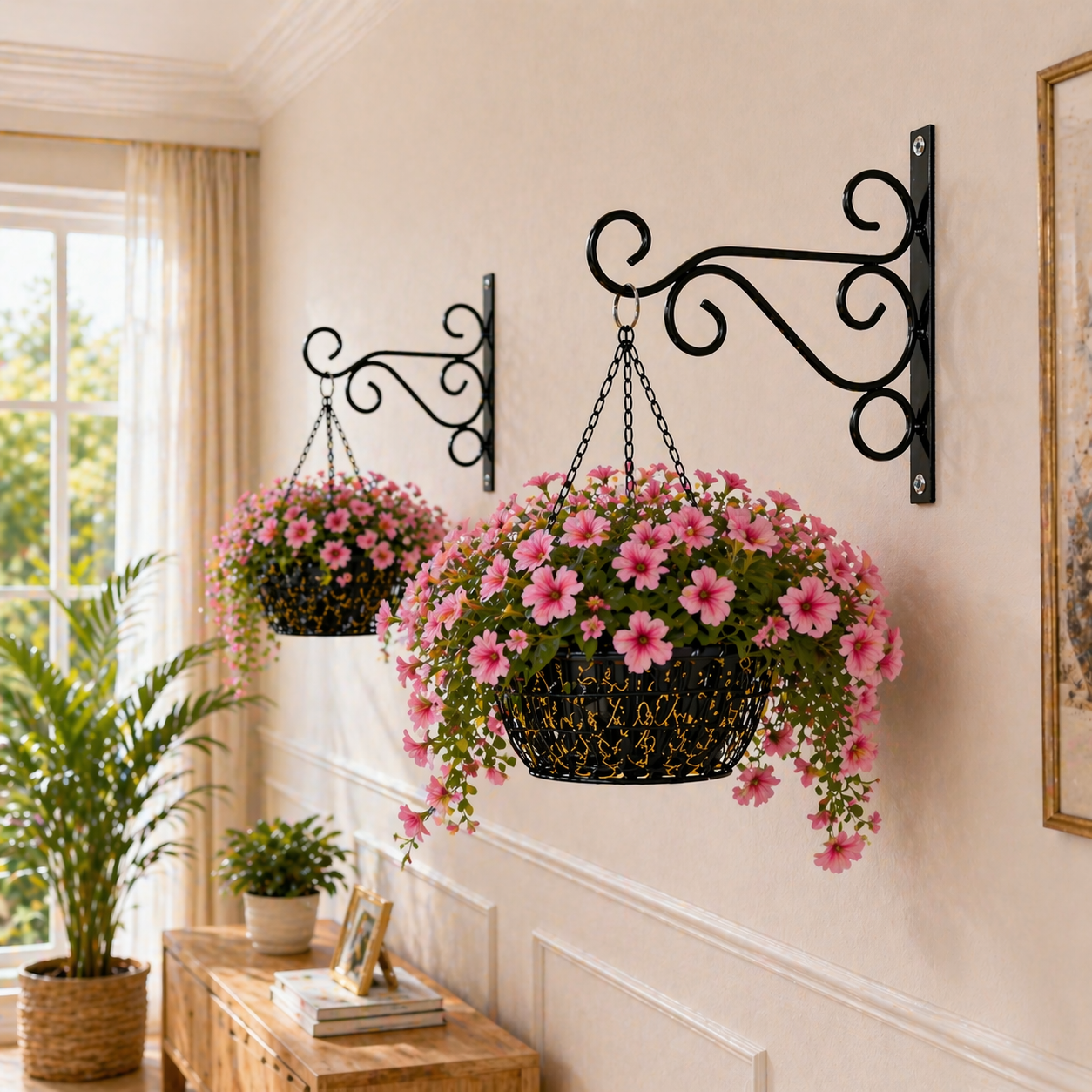 Pot Hanger Wall Organizer Flower Holder Indoor Karachi