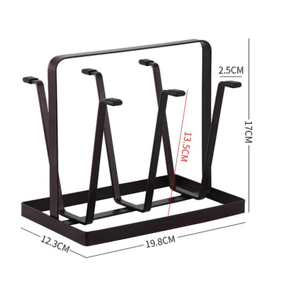 Bronze Glass Stand Kitchen Organizer Real Photo SEW Markaz