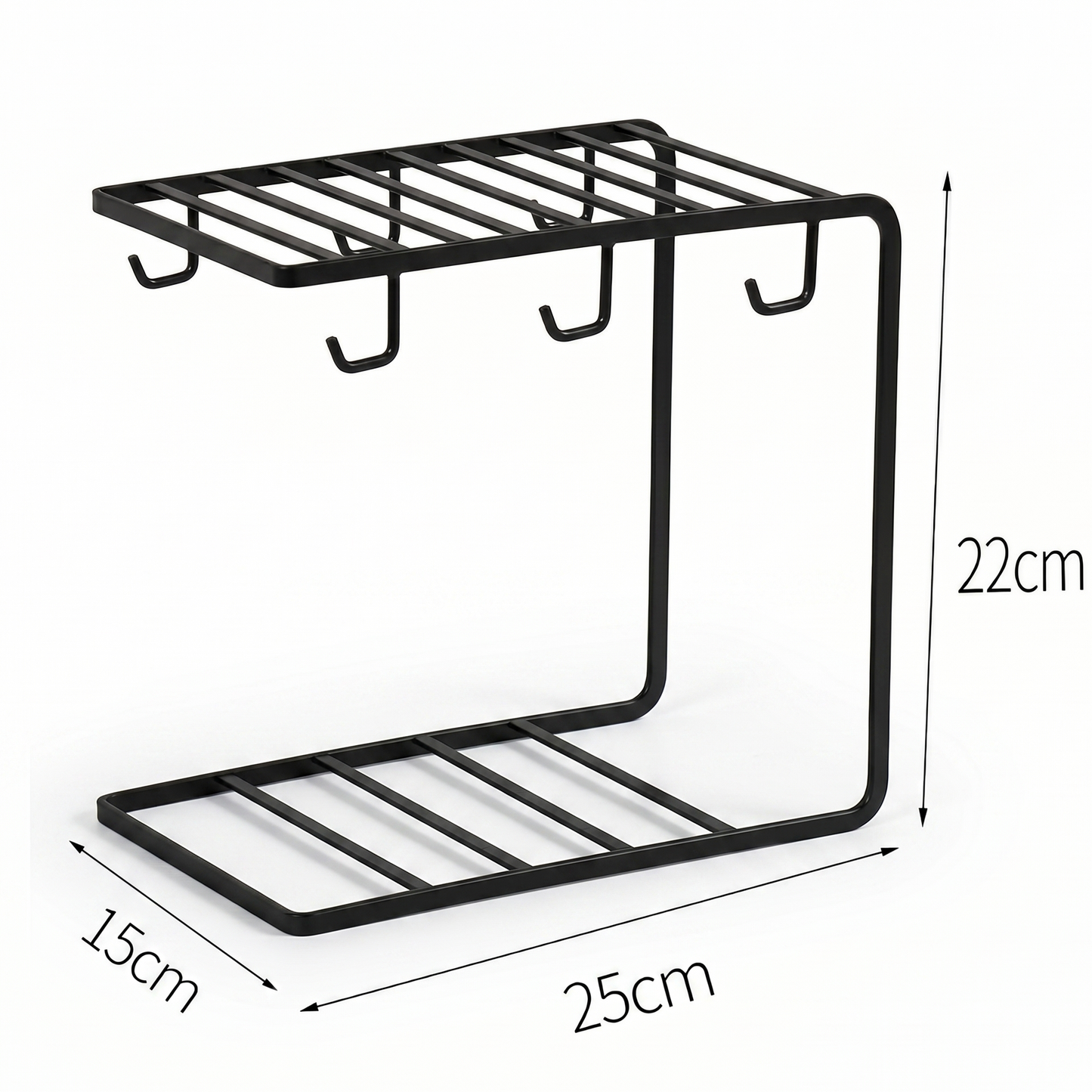 Coffee Stand Metal Kitchen Organizer SEW Markaz
