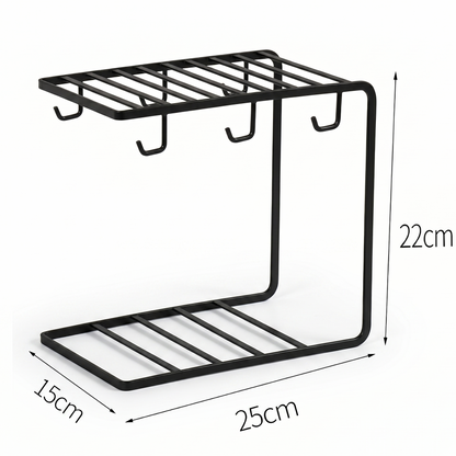 Coffee Stand Metal Kitchen Organizer SEW Markaz