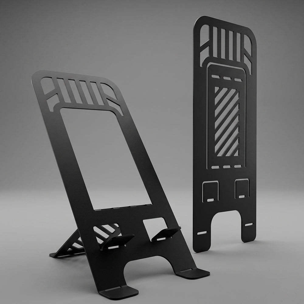 Metal Phone Holder Laser Cut Desk Organizer Pakistan